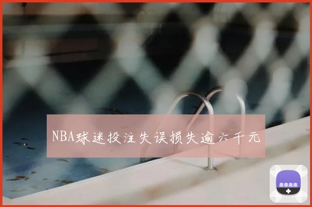 NBA球迷投注失误损失逾六千元