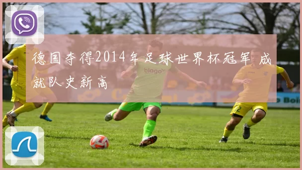 德国夺得2014年足球世界杯冠军 成就队史新高